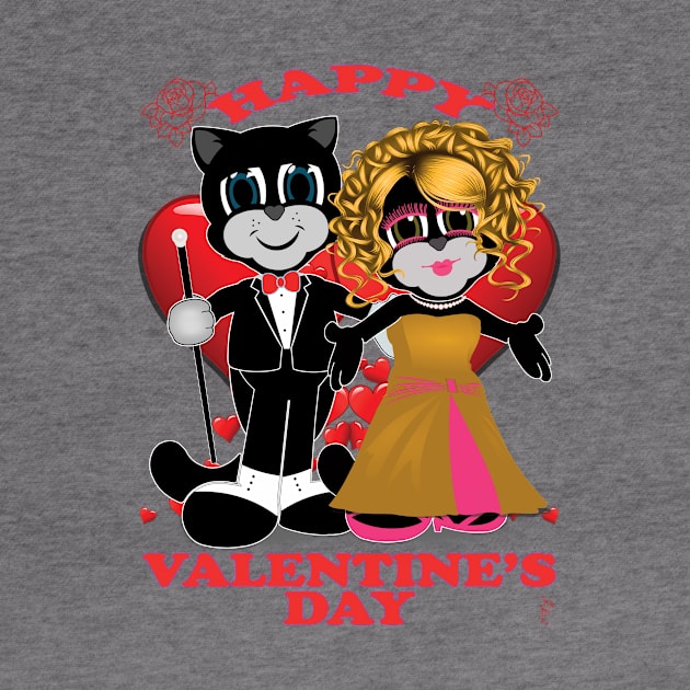 Zapped Kat Happy Valentine’s Day by Swoot by Swoot T's